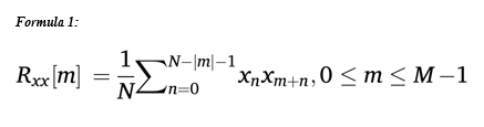 Auto-correlation image