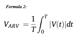 EMG amplitude: Average rectified value (ARV) or mean absolute value (MAV) image