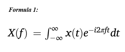 Fourier transform and Fourier series expansion image