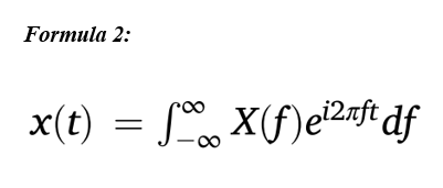 Fourier transform and Fourier series expansion image