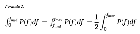 Median spectral frequency (MDF) image