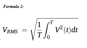 EMG amplitude: Root mean square value (RMS) image